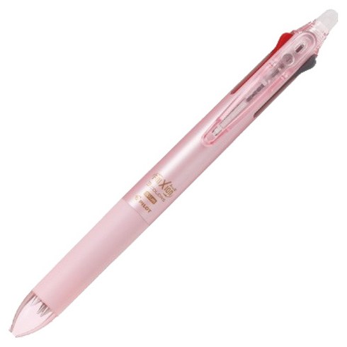 프릭션 슬림 3색 볼펜 0.38mm, 펄핑크, 1개
