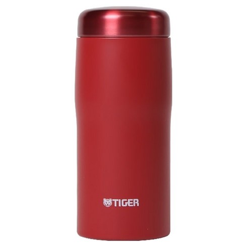 타이거 수퍼클린플러스 레트로 보온보냉 텀블러 MJF-A036, 레드(MJF-A036RF), 1개, 360ml