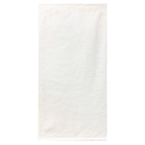 송월타월 블랙라벨 수건 180g 40수 코마사, 백색, 1개