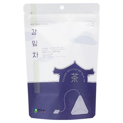 연우제다 감잎차 티백, 1g, 20개입, 1개