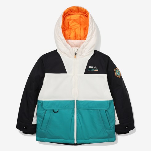 휠라키즈 스키 컬러 블록 점퍼 FK2WTF4501X