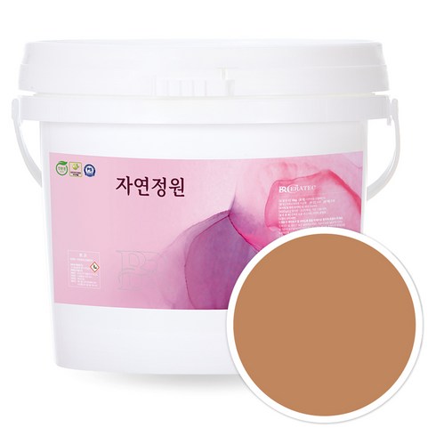 자연정원 곰팡이 결로방지 수성 친환경 규조토 무광 단열 페인트 BR088, 클레이, 1kg, 1개