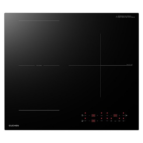 쿠첸 IH 대화구 인덕션 3구 BLACK 3400 방문설치, CIR-EB330TOB2, 빌트인