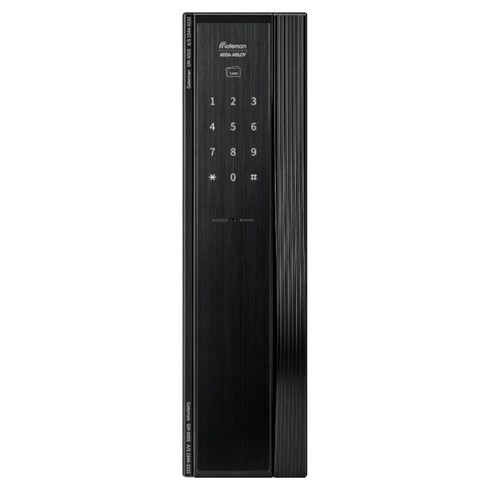 게이트맨 모터락 푸시풀 디지털도어락 + 보강판 + 설치부자재 세트 GM-500S, 방문설치