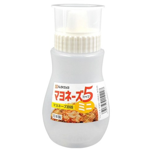 나까야 거꾸로 5구 마요네즈 소스통 소형, 260ml, 1개