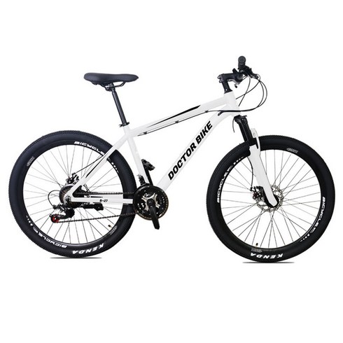 닥터바이크 B-27 ROCKET MTB 알루미늄 디스크 브레이크 14.7kg 신장 165~185cm, 멧화이트
