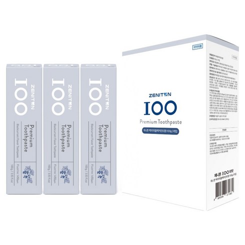 제니튼 백치약 블랙커런트향, 100g, 1개입, 3개