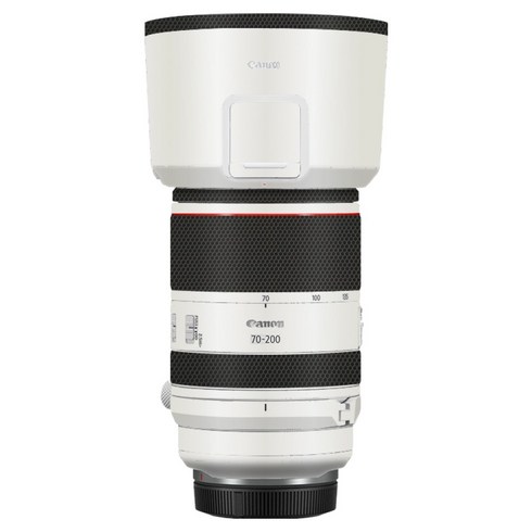 코엠스킨 캐논 RF 70-200 F2.8 L IS USM 렌즈 스킨 보호 필름, 실크 화이트, 1개