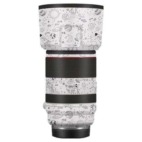 코엠스킨 캐논 RF 70-200 F2.8 L IS USM 렌즈 스킨 보호 필름, 갤럭시 화이트, 1개