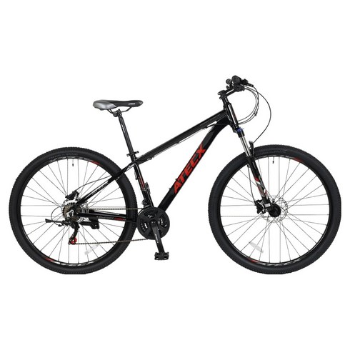 아텍스 컴포트2900D MTB 알루미늄 디스크 브레이크 14kg 신장 170~185cm 방문설치, 블랙레드, 73.6cm(29인치)
