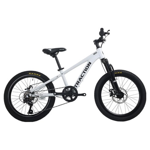 에이유테크 트랙션 시마노7단 20인치 알루미늄 중학생 MTB 자전거 M720, 화이트, 50.7cm(20인치)
