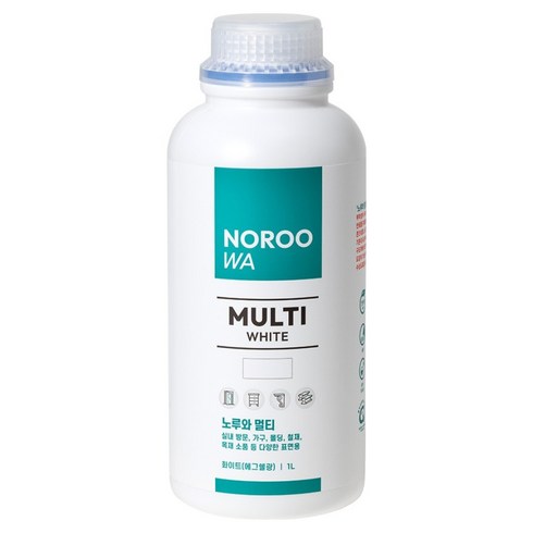 노루페인트 노루와 멀티 페인트, 화이트, 1개, 1L