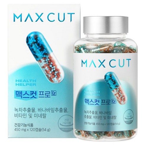 헬스헬퍼 맥스컷 프로 크롬, 1개, 120정