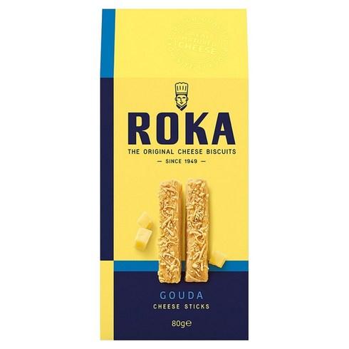 ROKA 고다 치즈 스틱, 1개, 80g