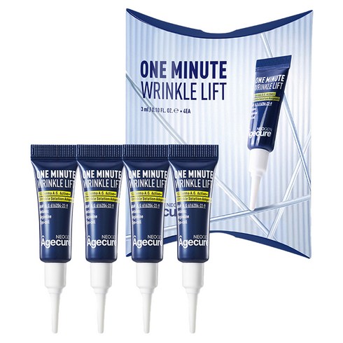 네오젠 에이지큐어 원미닛 링클 리프트 아이크림 4p, 12ml, 1개