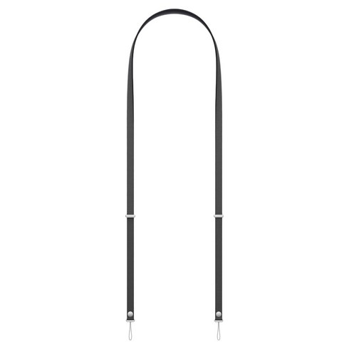 Apple 정품 크로스바디 스트랩, 블랙, 1개