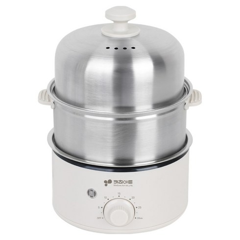 키친아트 풀스텐 2단 계란찜기, KA-8125C2
