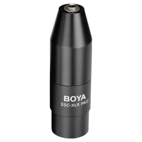 보야 3.5mm TRS 미니잭 어댑터, 35C-XLR Pro, 1개