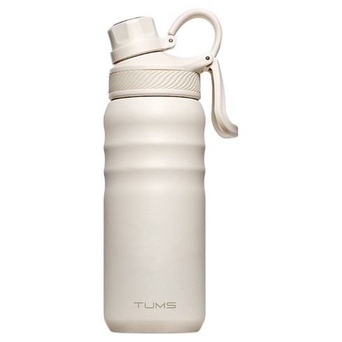 텀스 스포츠 진공 스텐텀블러, 크림화이트, 500ml, 1개