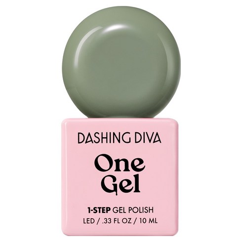 데싱디바 원젤 컬러 젤네일, OGC40 뮤티드 올리브, 10ml, 1개