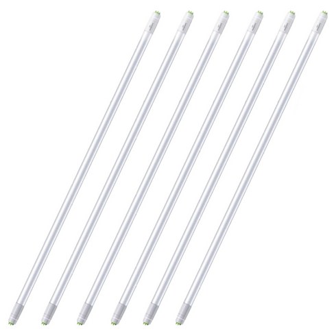 루미트론 LED직관 형광등 T8 18.5W, 주광색, 6개