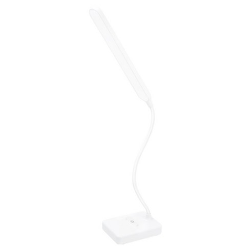 블링라이트 KDT LED 구스 USB 충전형 무선 스탠드 1901, 화이트