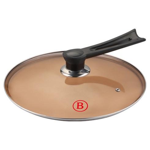 발룬피니 세우는 넘침방지 강화유리 뚜껑, 1개, 24cm