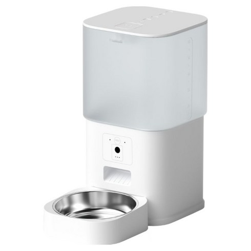 디클펫 반려동물 자동급식기 CT-120, 6L, 화이트, 1개