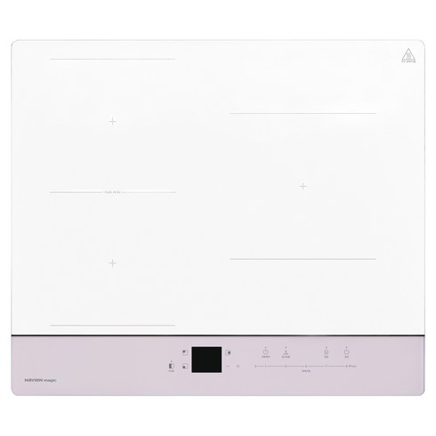 나비엔매직 인덕션 전기레인지 3구 화이트, ERI-3443AF, 빌트인