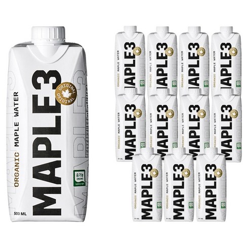 메이플3 메이플 워터, 500ml, 12개