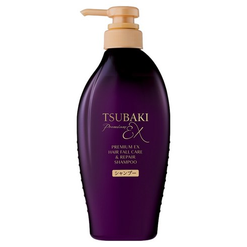 츠바키 프리미엄 EX 헤어폴케어 리페어 샴푸 까멜리아향, 450ml, 1개