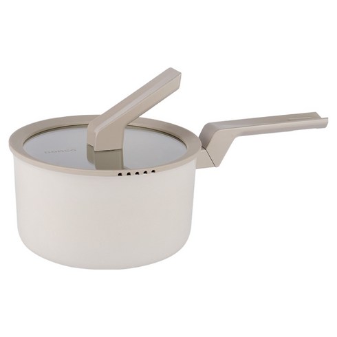 도루코 인덕션 마린 편수냄비, 베이지, 1개, 20cm