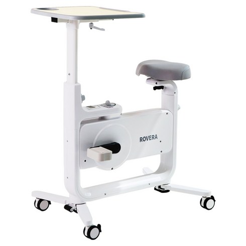 로베라 테이블 바이크 미니 실내 자전거 접이식 헬스 사이클, TB-300, 화이트 + 블랙