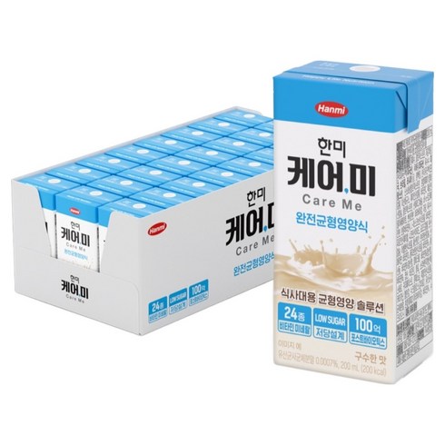 한미사이언스 케어미 균형영양식, 200ml, 24개