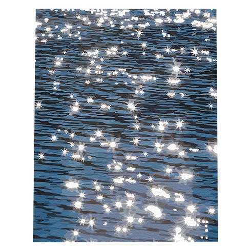 플레이어바웃 DIY 명화 그림그리기 세트 40 x 50 cm, 반짝이는 바다, 1개