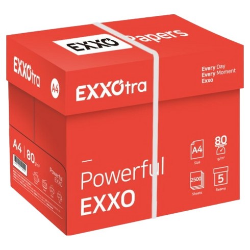 엑소트라 복사용지 80g, A4, 2500개
