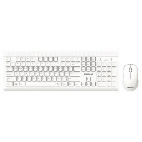 삼성전자 무선 키보드 + 저소음 마우스 세트, SRP-9400W, 화이트, 일반형