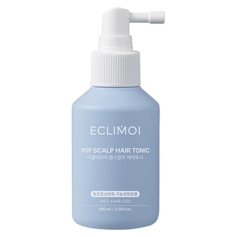 이클리모이 팝스칼프 헤어토닉 두피 지성케어 비듬관리 쿨샴푸, 100ml, 1개