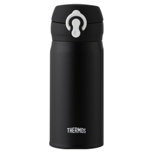 써모스 뉴 데일리 원터치 텀블러 JNL-355K, 블랙, 350ml, 1개