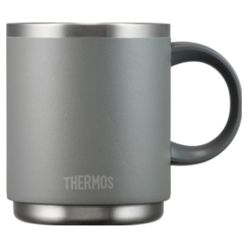 써모스 보온보냉 스태킹 머그컵 JDS-450K, 다크그레이, 450ml, 1개