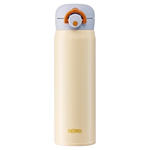 써모스 마이 디자인 원터치 보틀 JNR-502K, 옐로(보틀), 랜덤발송(디자인 스티커), 500ml, 1개