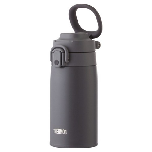 써모스 캐리 루프 원터치 텀블러 JOS-400K, 400ml, 다크그레이, 1개