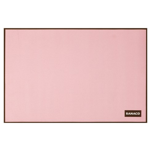 바나코 멜로우 풋매트 빨아쓰는 규조토 발매트, 1개, PINK