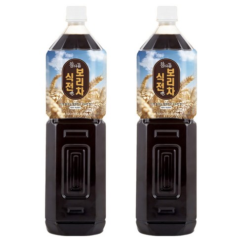 참다음 식전엔 보리차, 2개, 1.5L