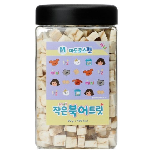 마도로스펫 반려동물 동결건조 트릿, 북어, 80g, 1개