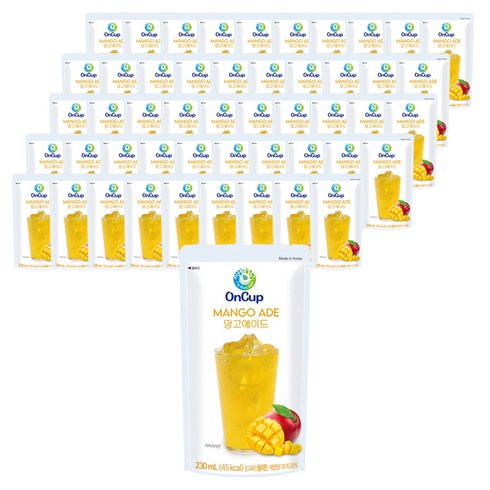 온컵 망고에이드, 50개, 230ml