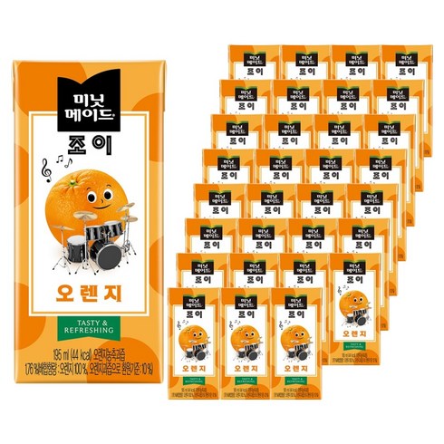 미닛메이드 조이 오렌지, 195ml, 32개