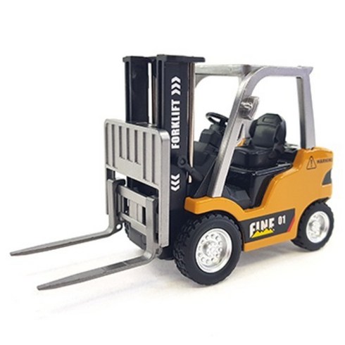 레프리카 2.4Ghz 1:64 지게차 중장비 RC MXT116657YE, 옐로우, 1개