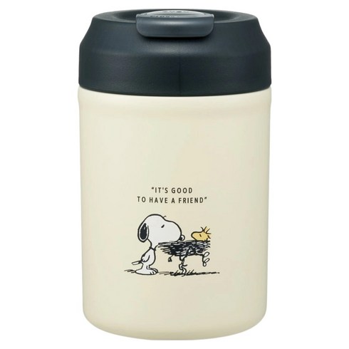 스케이터 STEM4 머그형 스텐보틀, 스누피, 1개, 380ml