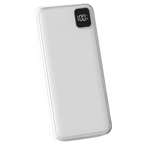 뉴클 에어볼트 PD 22.5W 고속 충전 보조배터리 10000mAh, 화이트, NCPB-10KPD-23-LG